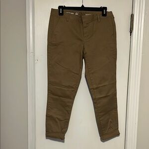 GAP Tan Chinos Relaxed Fit Cotton Blend